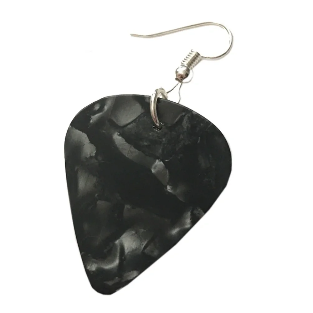 π
ΊHAND Crafted Drop Earrings When Pigs Fly Repurposed Guitar Picks - Picture 4 of 6